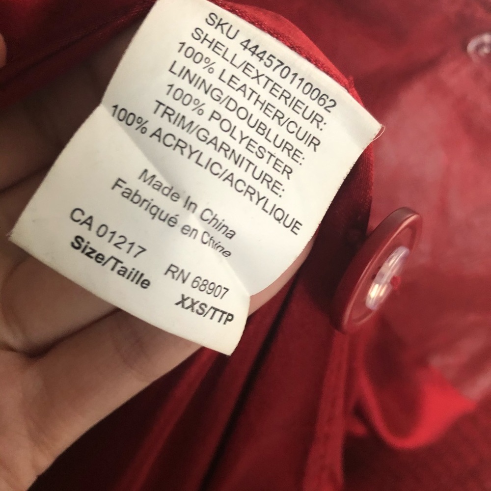 100% leather bomber jacket - Picture 5 of 5